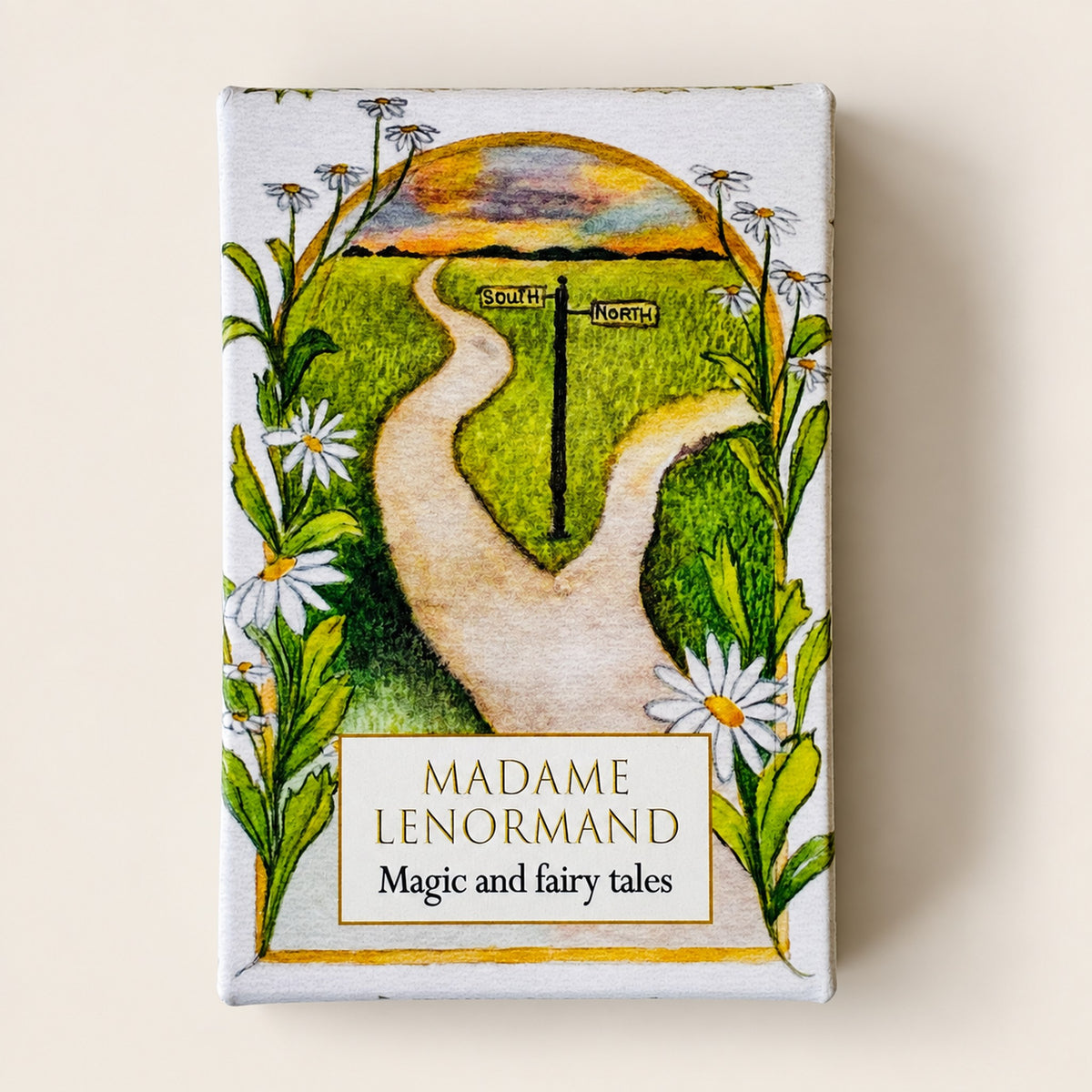 Madame Lenormand Magic and Fairy Tales kortsæt af Jette Lilholm med håndmalede illustrationer af Karin Serup Tavares