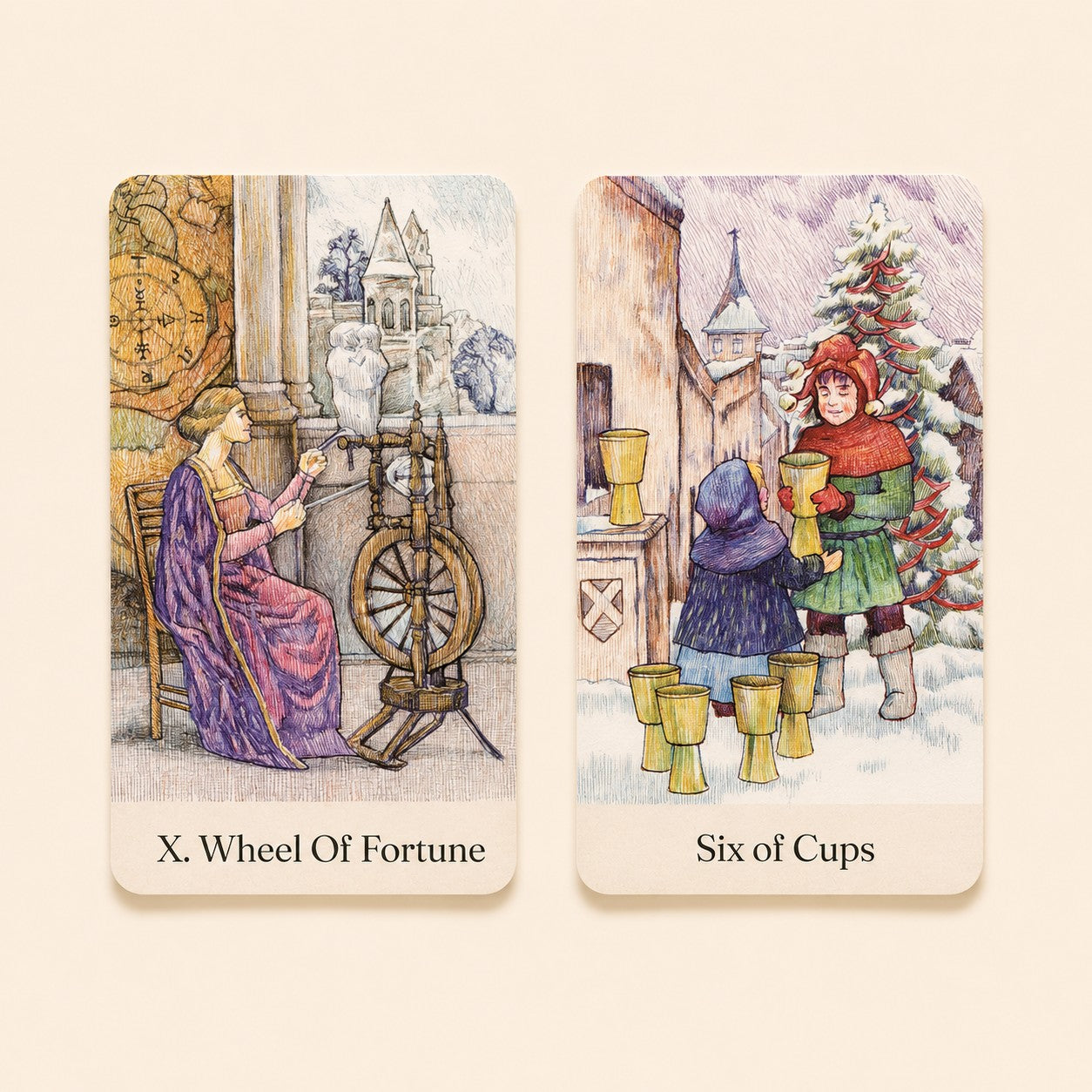 Winter in Carolingia Tarot