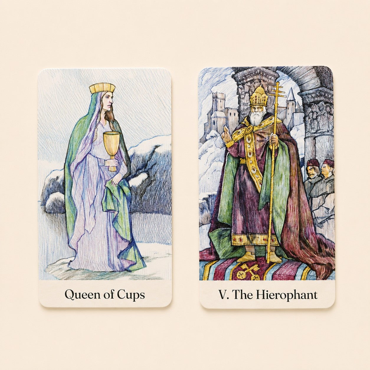 Winter in Carolingia Tarot